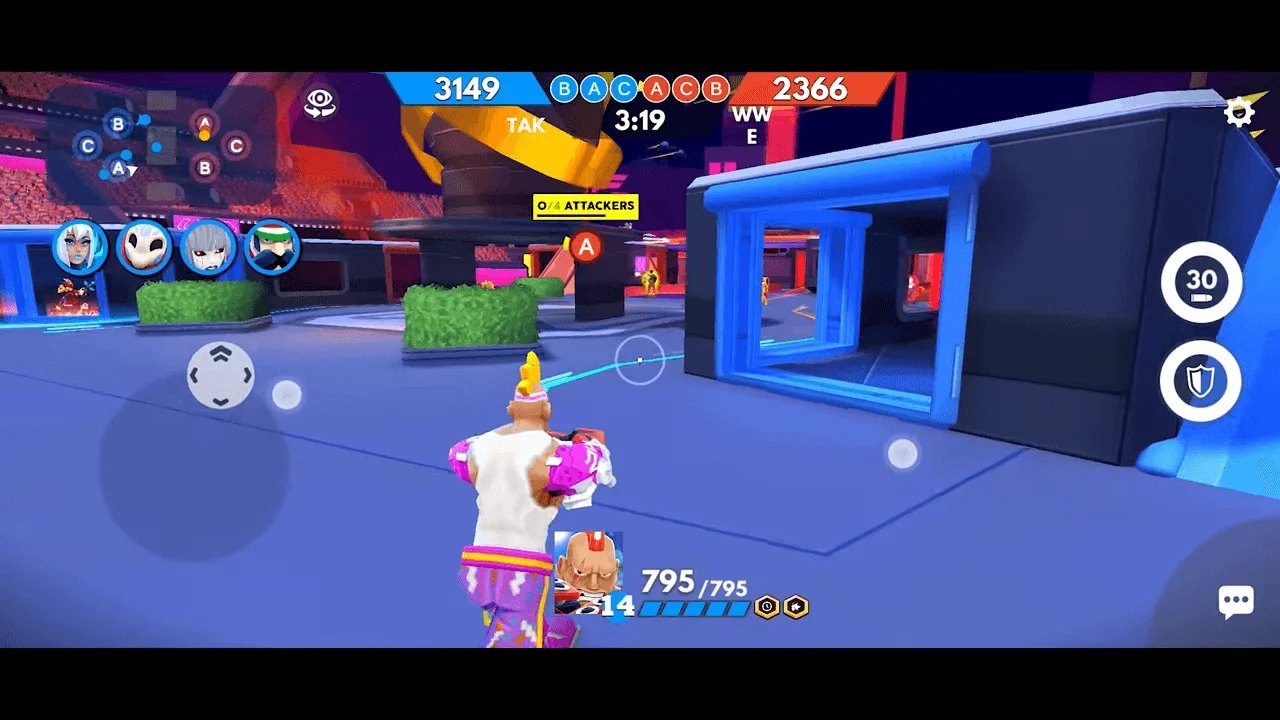 Frag Pro Shooter MOD APK (v4.3.1) Unlimited Unlock All Characters, Menu, Money 2 Frag PRO Shooter MOD APK