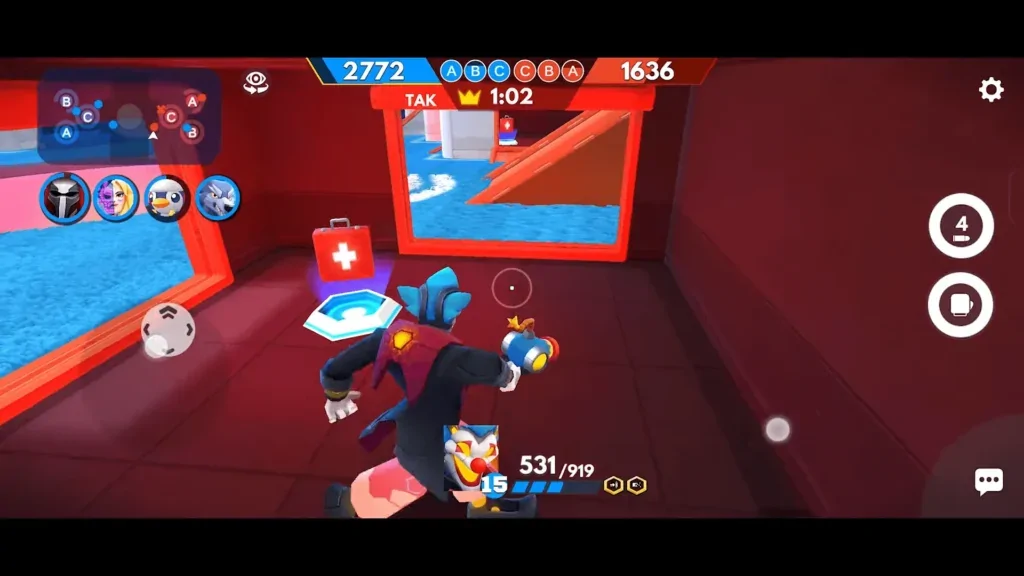 Frag Pro Shooter MOD APK (v4.3.1) Unlimited Unlock All Characters, Menu, Money 4 Frag pro shooter apk